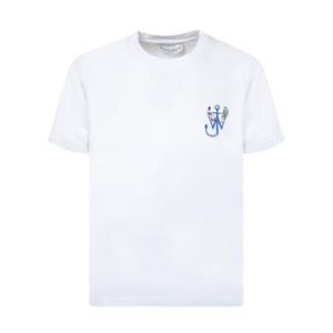 JW앤더슨 반팔 티셔츠 JT0269 PG1510 001 White