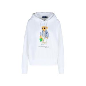 폴로 랄프로렌 후드 티셔츠 211959115 White