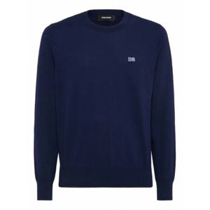 [DSQUARED2] 라프리마 남성 니트웨어 풀오버 S74HA1486D13018 477 네이비 BLUE /9