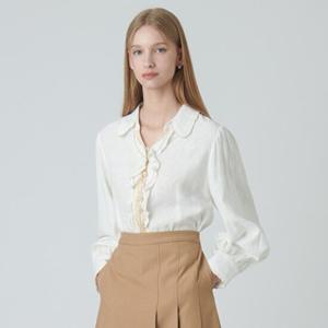[샤틴]프릴 포인트 블라우스/S243M255_CC