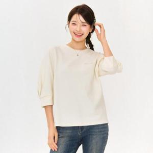 체이스컬트 동백01 여성 볼륨 7부 소매 티 EERG5162B