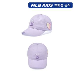 [MLB키즈PG] 샤인 그라운드 여아 볼캡 (7FCP8505N-43LDS)