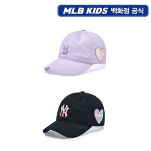 [MLB키즈PG] 샤인 그라운드 여아 볼캡 2종 택1 (7FCP8505N)