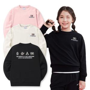 디스커버리키즈 (DKMT33041) 키즈 아웃도어 그래픽 맨투맨(택가59000원)