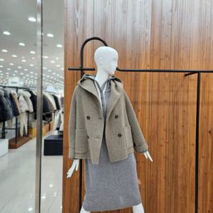 [지컷]지컷 와이드 후드카라 헤링본 재킷 7223410603_DJ