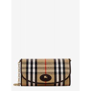 [BURBERRY] 라프리마 여성 크로스바디 백 왁스드 캔버스 숄더 위드 체크 모티프 8112274 B9368 샌드 /12