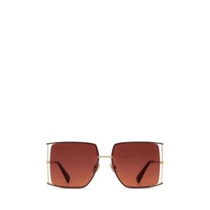 막스마라 선글라스 MM0120 71F SHINY BORDEAUX SHINY PALE GOLD