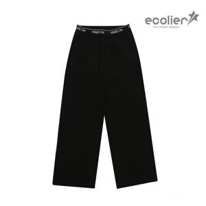 [에꼴리에]자가드 밴딩 와이드슬랙스 24A1252_CC