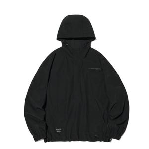 [인터크루]레터링장식 냉감 후드아노락 블랙 ITY2UJ05ABK0_CC