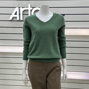 [아르테]브이넥 니트 티셔츠 DPDBKR510_JJ