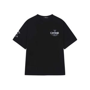 [버커루]공용 소로나 오버핏 아트웍 반팔 티셔츠 B252TS095P