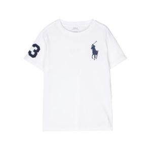 키즈 폴로 랄프로렌 티셔츠 323832907K 037WHITE