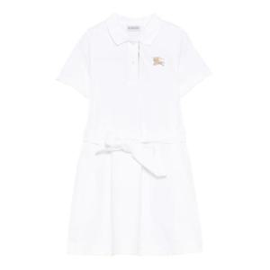 키즈 버버리 폴로 셔츠 8105088K A1464 WHITE