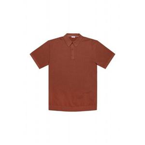 [BY파크랜드][오스틴리드]오렌지 카라넥 데일리 니트-A3WN1654