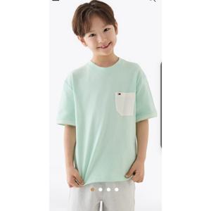 타미힐피거칠드런6 T42F1KKO730BL1  2종 포켓 반팔티