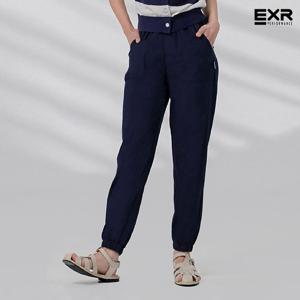 EXR팬츠 여성 쿨 조거팬츠 네이비 EWP24SS10-NVY