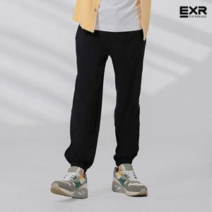 EXR팬츠 남성 쿨 조거팬츠 블랙 EMP24SS10-BLK