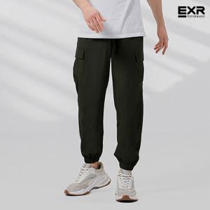EXR팬츠 남성 쿨 조거팬츠 카키 EMP24SS10-KHK