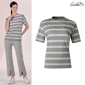 아놀드파마반팔티 여성 코튼 반팔티셔츠 ST그레이 AWT25SS40-ST_GRY