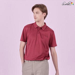 아놀드파마반팔티 남성 반팔 카라티셔츠 버건디 AMT25SS20-BGD