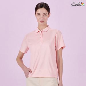 아놀드파마반팔티 여성 반팔 카라티셔츠 핑크 AWT25SS20-PNK
