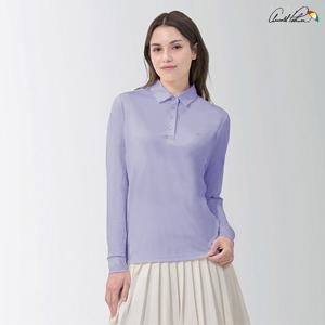 아놀드파마긴팔티 여성 긴팔  카라티셔츠 라벤더 AWT25SS10-RVD