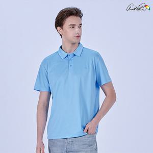 아놀드파마반팔티 남성 반팔 카라티셔츠 블루 AMT25SS20-BLU