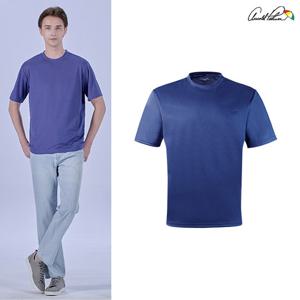 아놀드파마반팔티 남성  반팔티셔츠 (메쉬) 블루 AMT25SS30-BLU