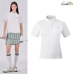 아놀드파마반팔티 여성 PK 카라티셔츠 화이트 AWT25SS50-WHT