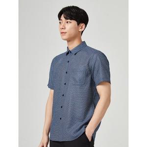 [밀레]MILLET 신상할인 남성 여름 남방 스팟 셔츠_MVRUS402I_US