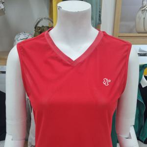 [루이까스텔]여성  솔리드냉감 메쉬 스포츠 조끼7FDTS407RY_OD