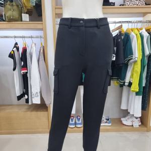[루이까스텔]여자 솔리드 제오비 사선 카고 조거바지7LDPT011B_O