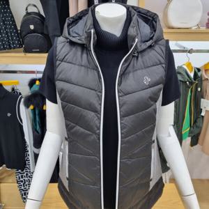 [루이까스텔]여성 사이바 져지 덕다운 후드 조끼3FRJP903B_OD