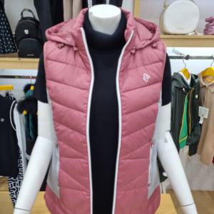 [루이까스텔]여성 사이바 져지 덕다운 후드 조끼3FRJP903P_OD