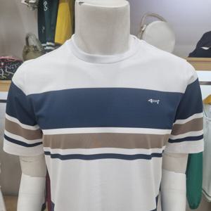[루이까스텔]남성 덴깡 라운드 티셔츠7MDTS440W_OD