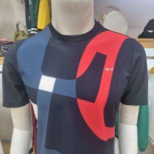 [루이까스텔]남성 기능성 라운드 티셔츠7MDTS443N_OD