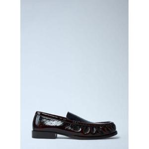 25 FW 드리스반노튼 여성 Patent Leather Loafers dvn0261004brn