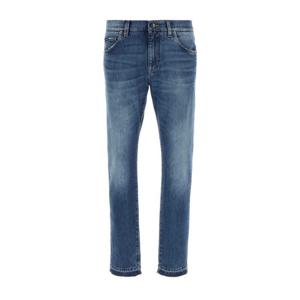 돌체앤가바나 블루 데님 스트레이트 진 GY07CDG8NX1 S9001