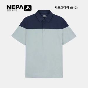 [네파]남성 씨타 블럭 반팔 폴로티셔츠 - 7L35262_B12_IC