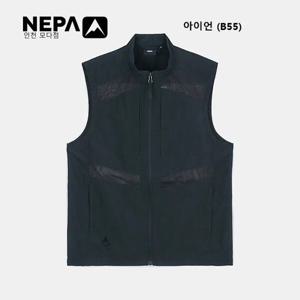 [네파]남성 에코 브리즈 스텐넥 메쉬 베스트 - 7L31461_B55_IC