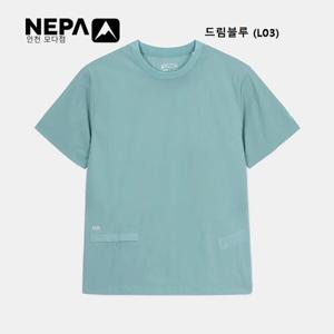 [네파]공용 컴포 쿨 포켓 반팔 티셔츠 - 7LD5366_L03_IC