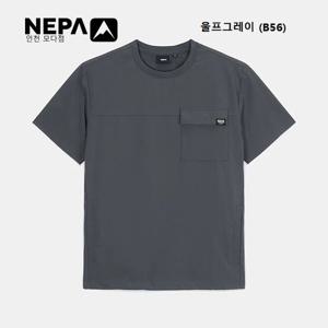 [네파]공용 컴포 테크 가슴포켓 반팔라운드티 - 7LD5361_B56_IC