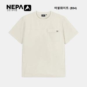 [네파]공용 컴포 테크 가슴포켓 반팔라운드티 - 7LD5361_E04_IC