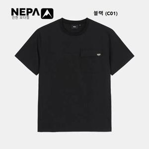 [네파]공용 컴포 테크 가슴포켓 반팔라운드티 - 7LD5361_C01_IC