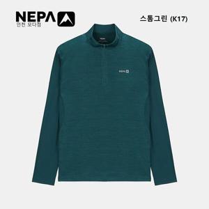 [네파]남성 아이스 블럭 긴팔 집업 티셔츠 - 7L35412_K17_IC
