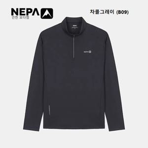[네파]남성 아이스 긴팔 집업 티셔츠 - 7L35414_B09_IC