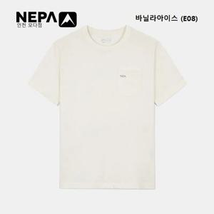 [네파]남성 로고 포켓 반팔 티셔츠 - 7L35375_E08_IC