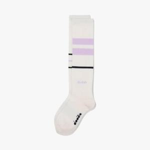 디아도라양말 KQJ D4342LSC12VOS 비대칭 니삭스 VIOLET