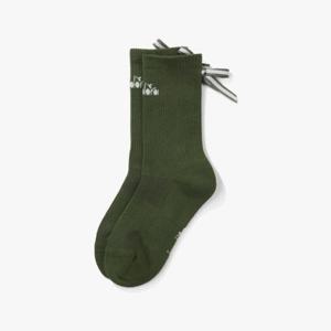 디아도라양말 KQJ D4442TSC78KAS 크로스코트 리본 미드 삭스 KHAKI