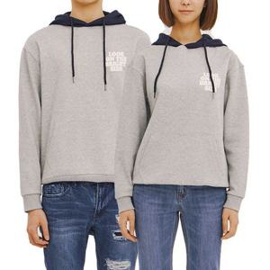 [잠뱅이]유니) 후드배색 아트웍 후드(세미오버핏) AL1WTS45-MG